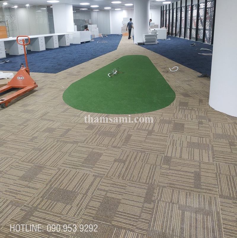 thảm tấm trải sàn đế cao su