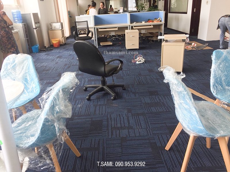 thảm tấm đế cao su 50x50cm